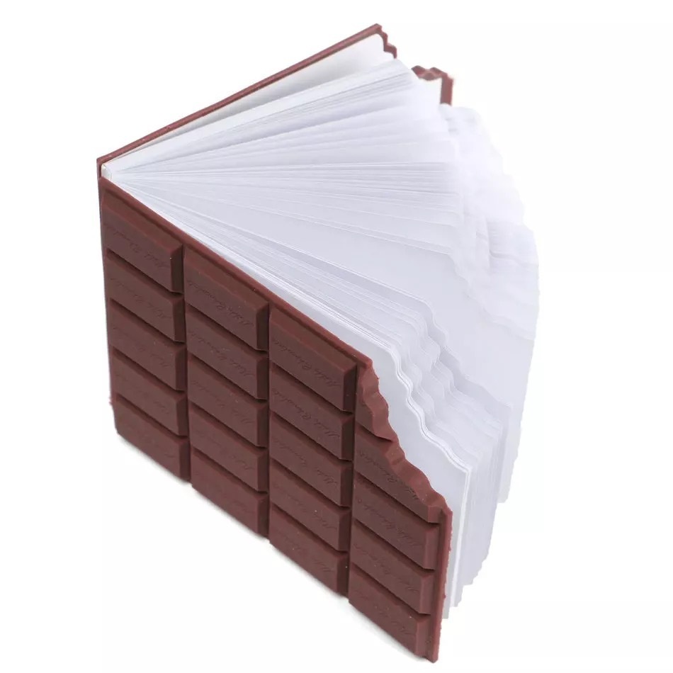 1 Piece Adhesive Chocolate Notepad | Shopee Philippines