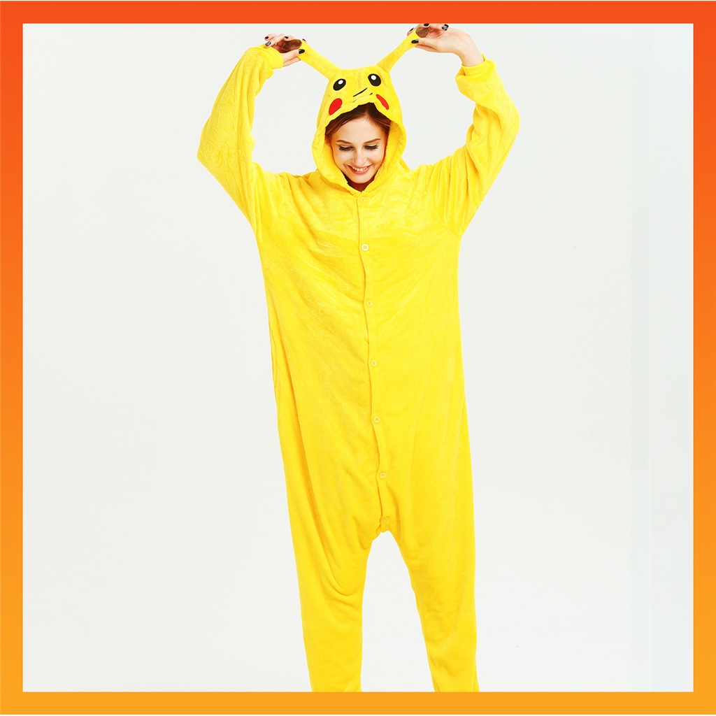 Pikachu Onesie Outdoor Onesies For Adults Animal Onesie Pikachu