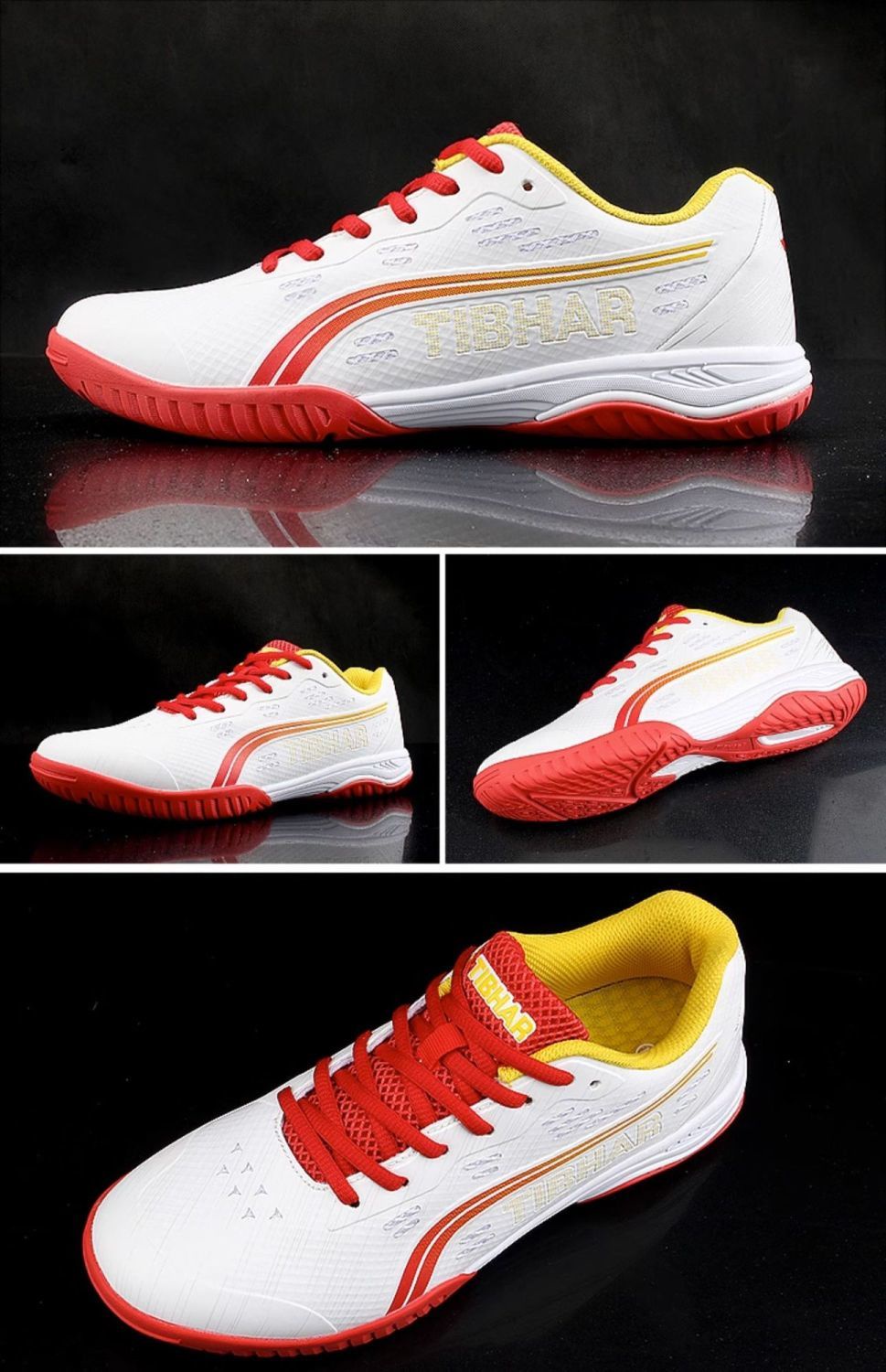 Original TIBHAR Table Tennis Shoes Men Women Professional Training Anti ...