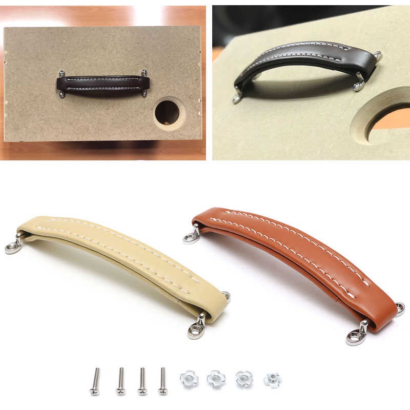 1Pc Vintage Leather Handle Guitar Amplifier Handle Para Sa Ukulele ...