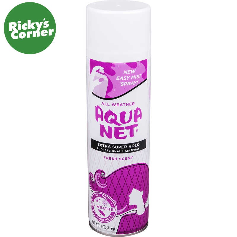 fresh scent aqua net extra super hold hairspray 312g