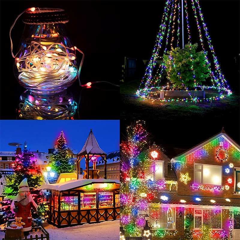 TUYA USB LED String Christmas Lights WS2812B RGBIC Light WIFI Full