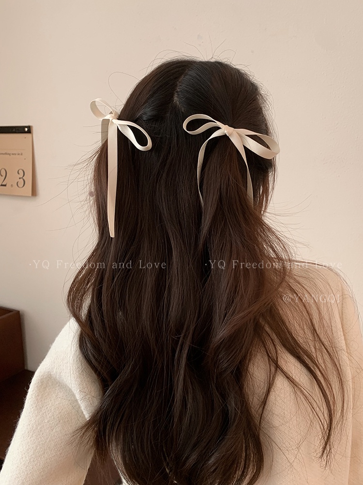 Autumn Winter Hot-selling Hair Tie Black Velvet Rubber Band Bow ...