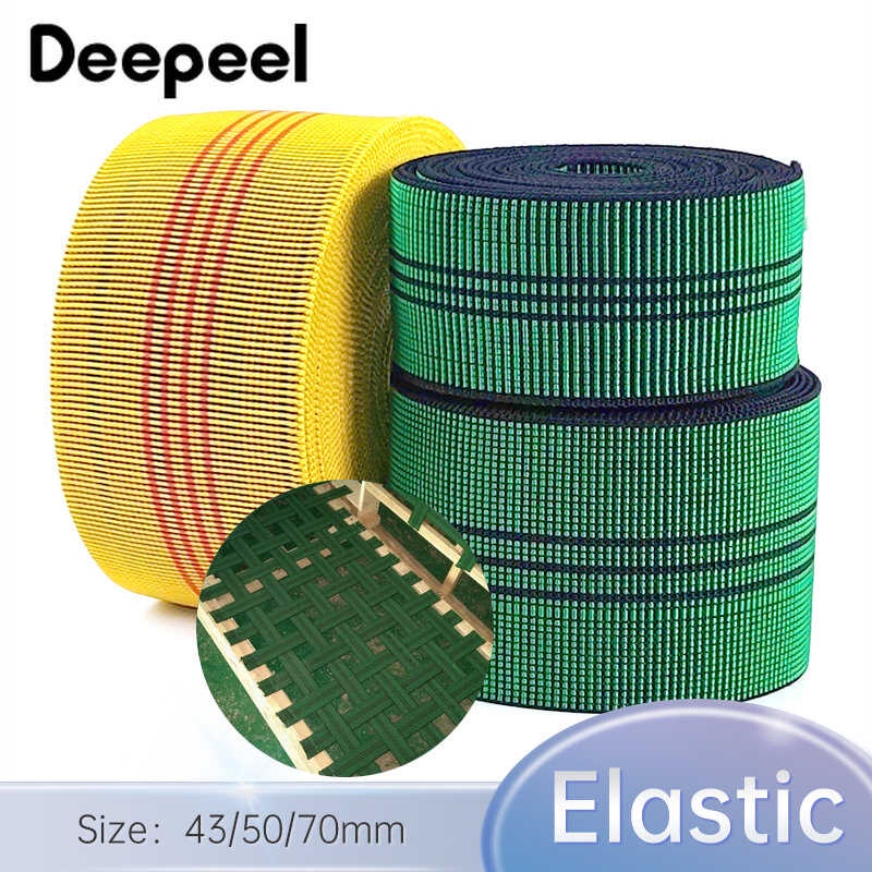 5/10Meters 43/50/70Mm Sofa Elastic Band Rubber Stretch bing Tape