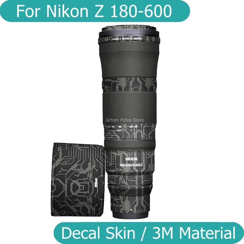 Para sa Nikon Z 180-600mm Decal Skin Camera Lens Sticker Vinyl Wrap ...