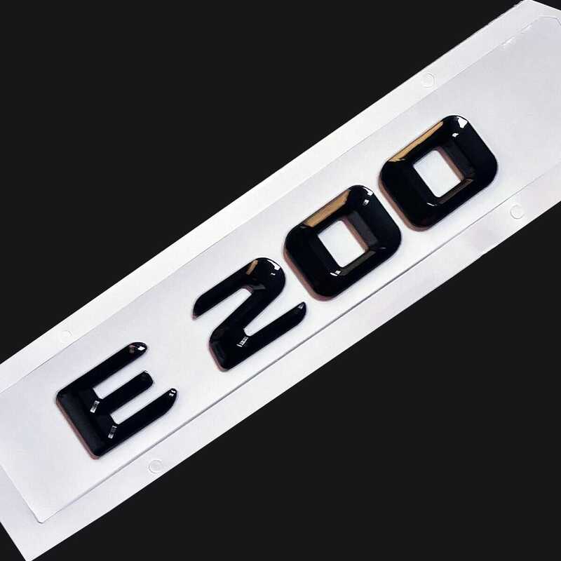 Original Size 1:1 Car Rear Tail Emblem Number Letters Car Sticker For ...