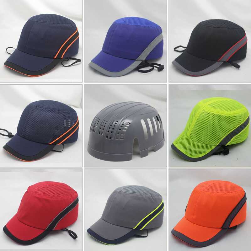 New Work Safety Bump Cap Hard Inner Shell Protective Helmet Baseball ...