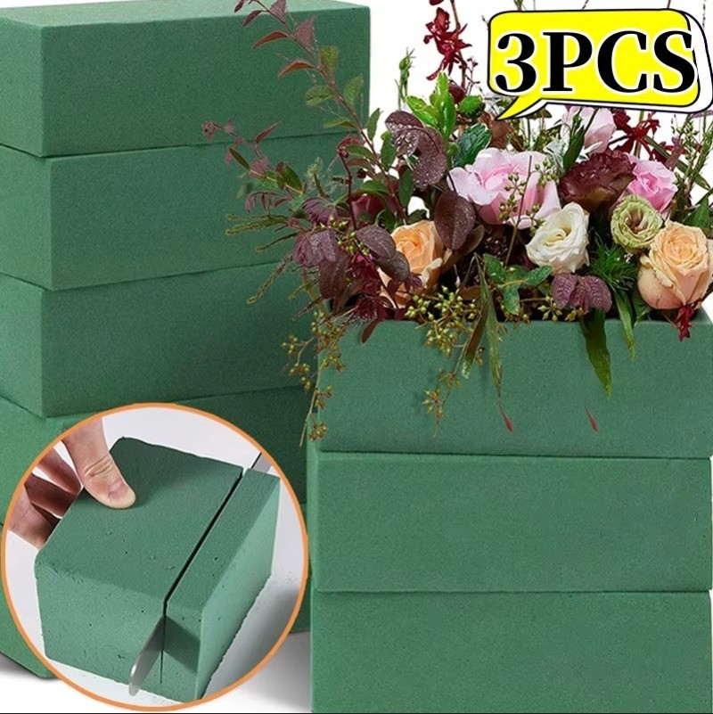 Square Floral Foam Bricks - Absorb Water Foam Blocks - Flower ...