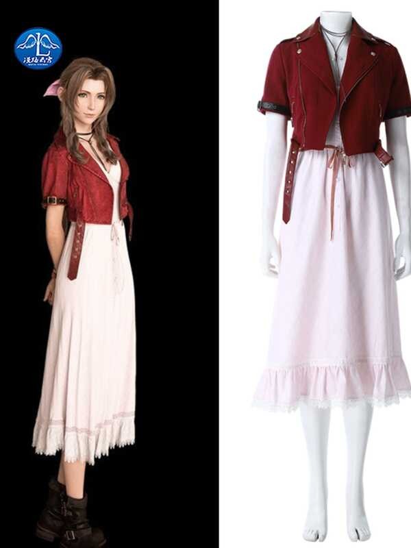 Fantasy Final 7 Remake Alice cosplay costume game with Iris cosplay ...