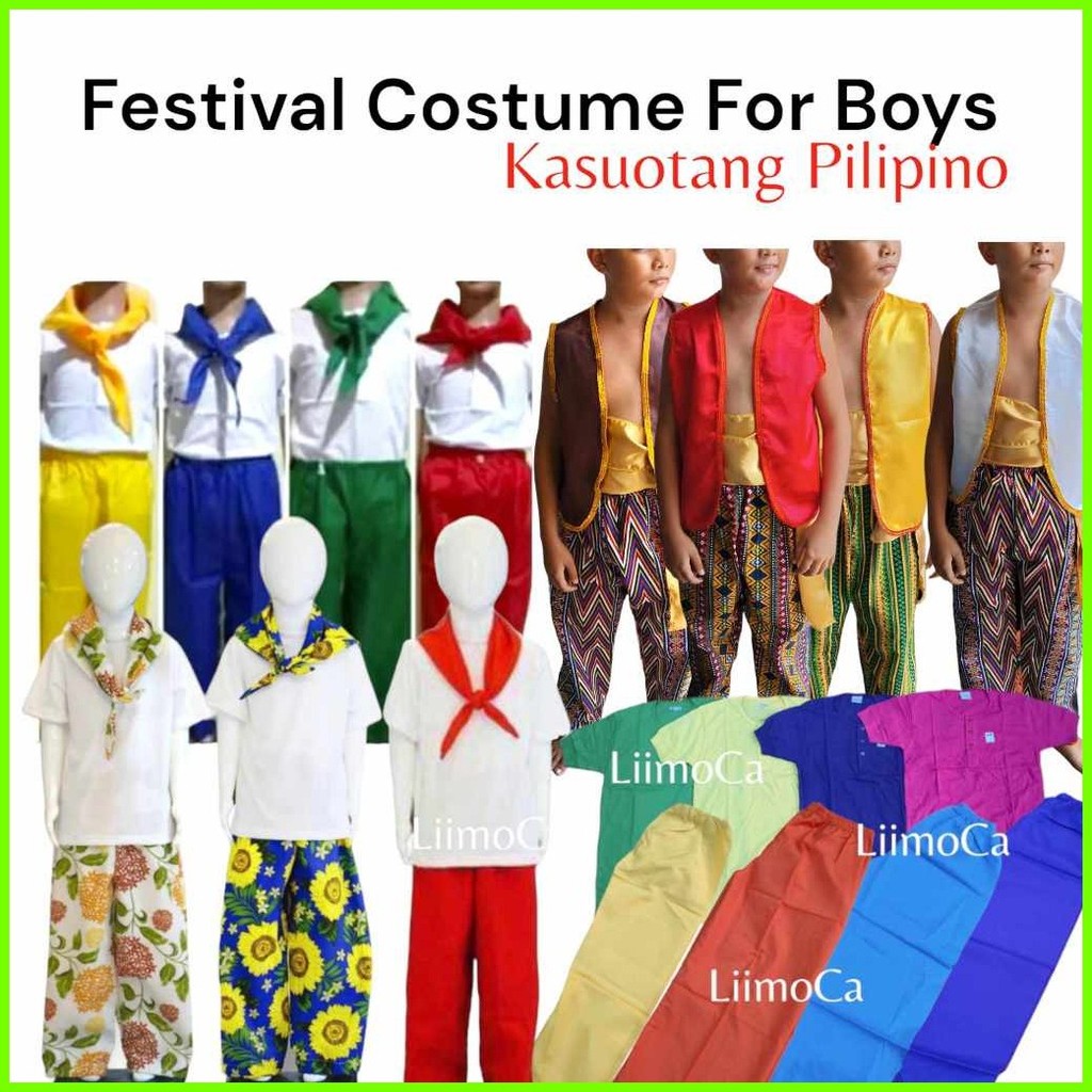 LanCaO'S Magsasaka costume/ katipunero costume/ filipino attire/ Linggo ...