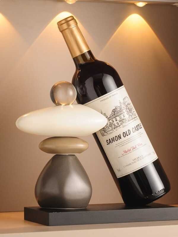 Red wine rack, display rack, wine cabinet, TV cabinet, light luxury ...