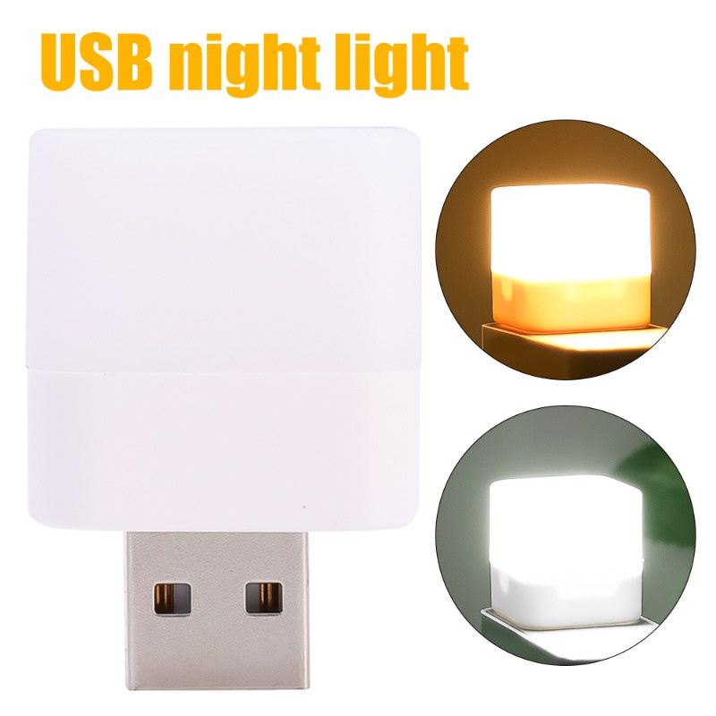 Mini USB LED Light Portable Plug Lamps Eye Protection Book Reading ...