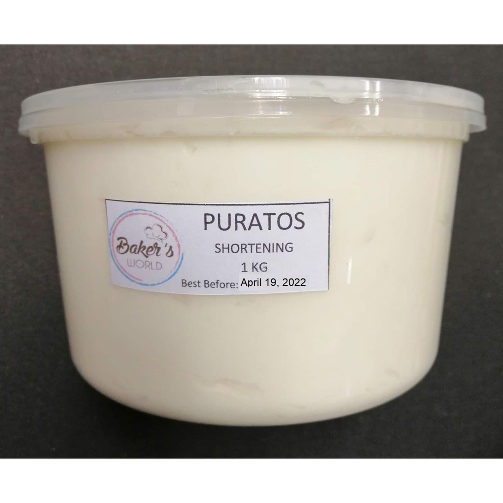 ♞Puratos HiRatio Vegetable White Shortening in 1kg pack Shopee