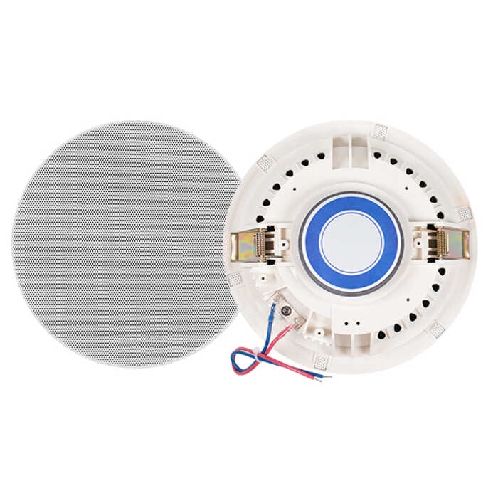 6W 8Ohm 6.5Inch Commercial Ceiling Speaker Set Passive Frameless PA ...