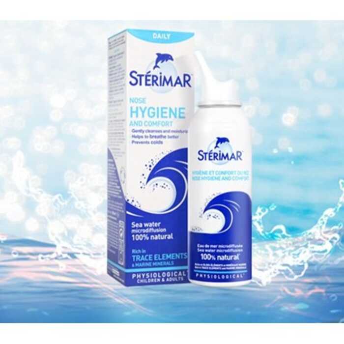 Sterimar 100ml Nasal Spray for Adult Nose Hygiene Allergy Salinase ...