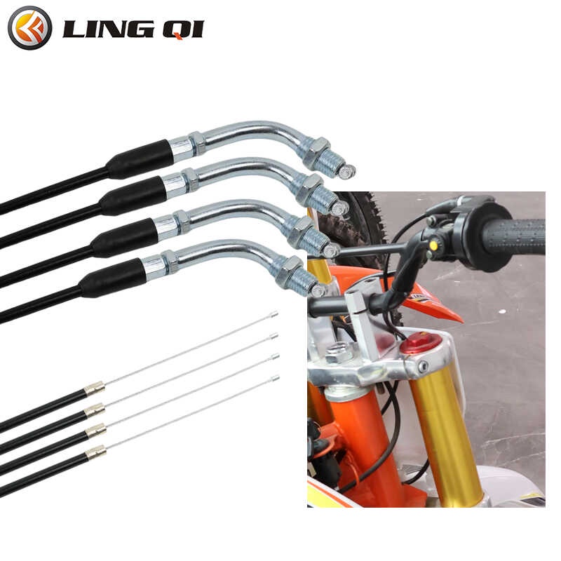 LINGQI RACING 90mm-1280mm Throttle Cable Accelerator Line Para sa 70cc ...