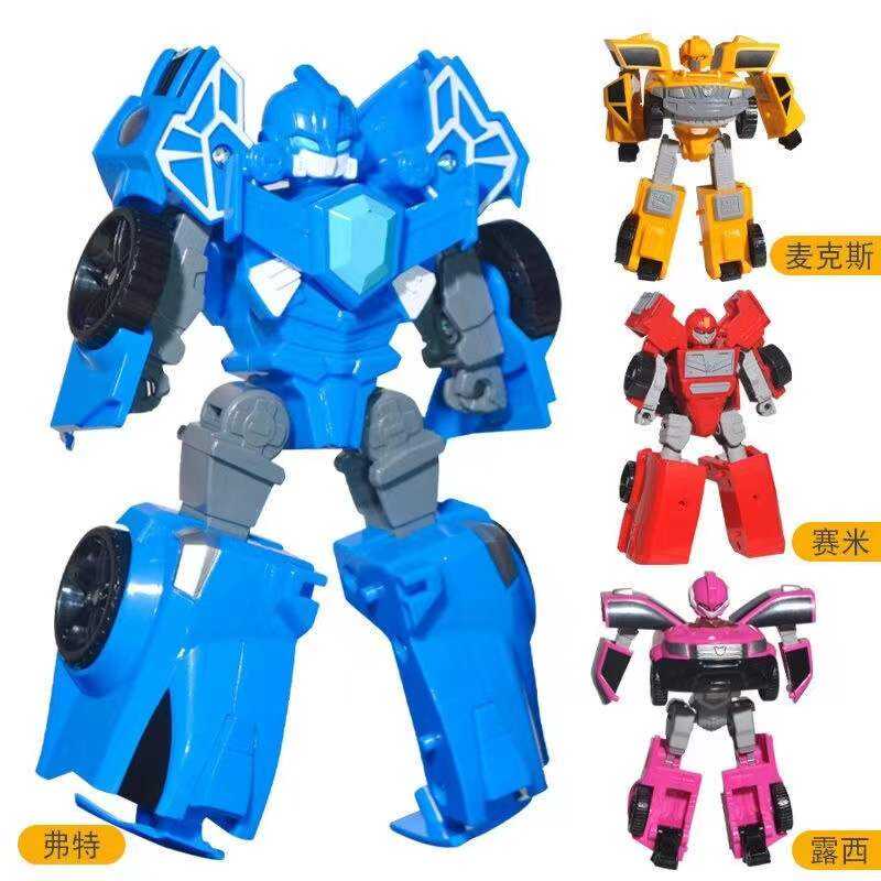 2021 Mini Force Transformation Robot Toys Action Figures Miniforce X ...