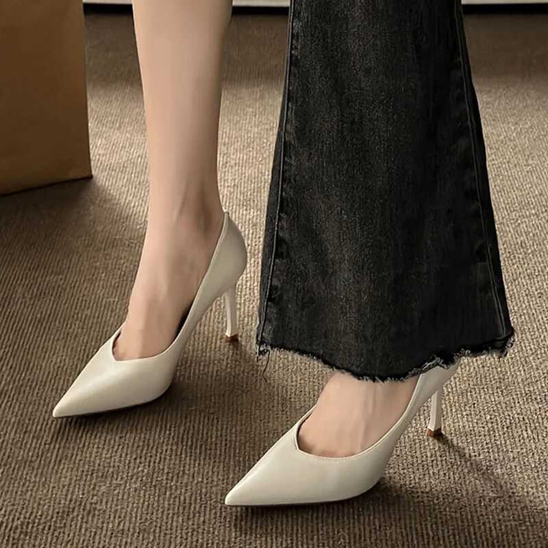 Pointed Toe Sexy Women Office Shoes Spring New High Heels Fad Shoes ...