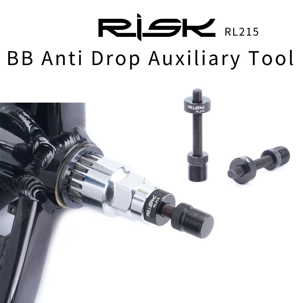 RISK RL215 Bike Bicycle Square & Spline Axis BB Bottom Bracket Anti ...