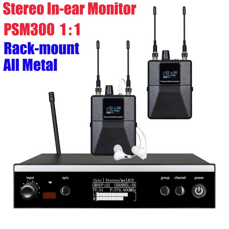 In-Ear Monitoring System PSM300 Stage Personal Wireless In Ear Monitor ...