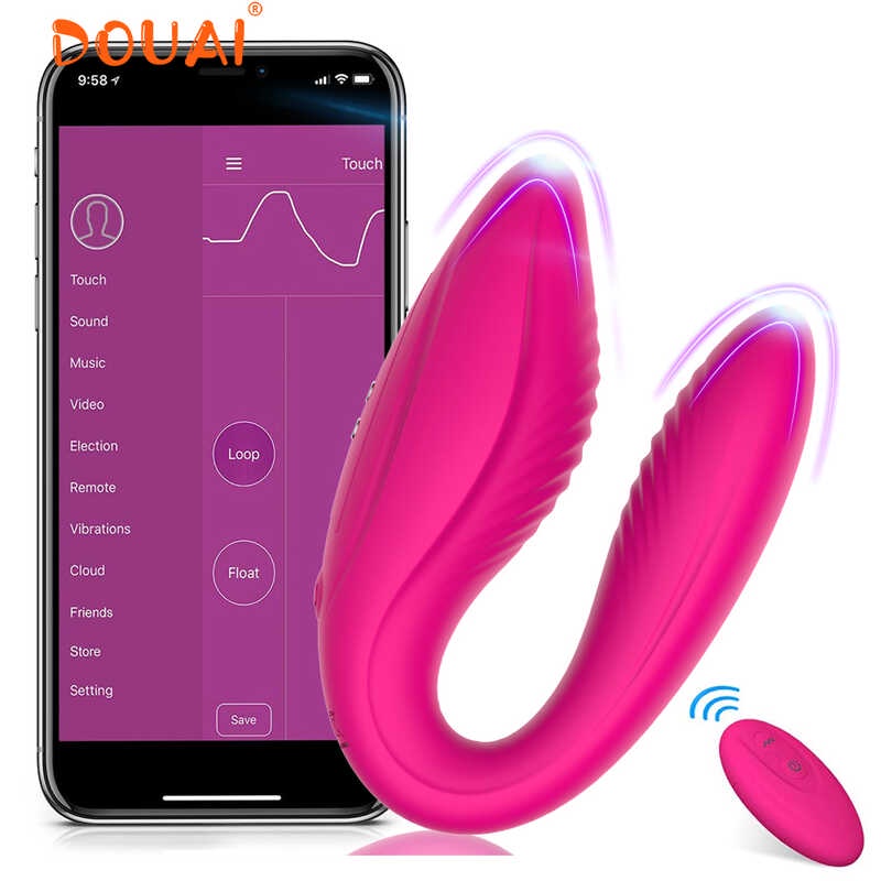 Sexy Toys Bluetooth Female Vibrator For Women Wireless App Remote Control Dildo Vibrators Wear