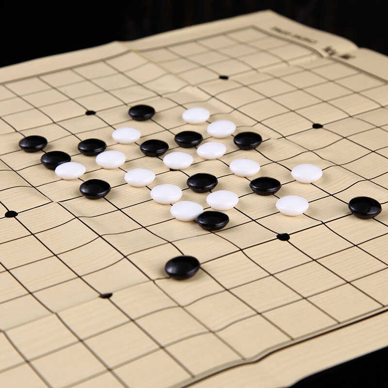 Traditional Chinese Go Game Renju Backgammon Plastic Chess Pieces ...