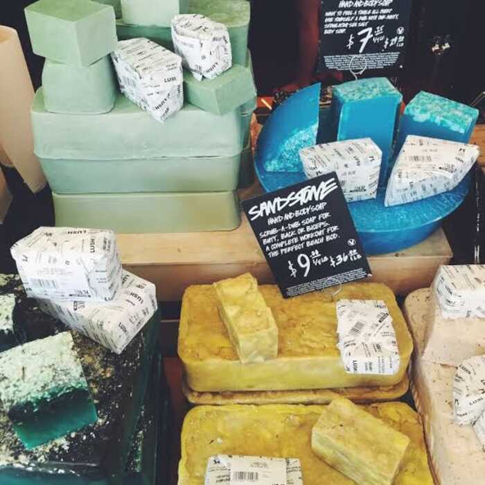 Lush Bar Soap (120150g) Sea Vegetable, Sandstone, Outback Mate, Sexy Peel, Sultana of Soap