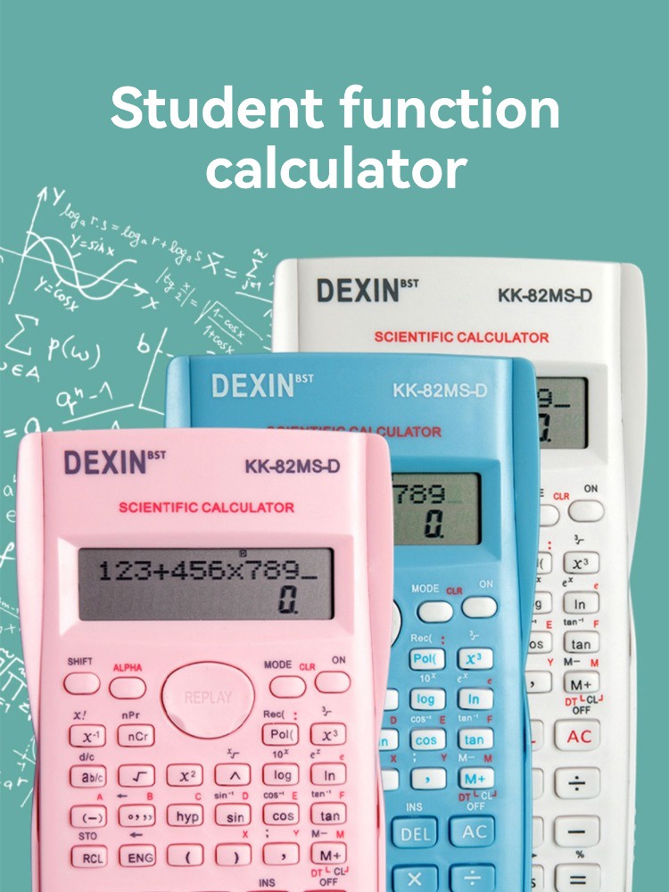 Candy Color Office Mini Scientific Calculator School Student Function