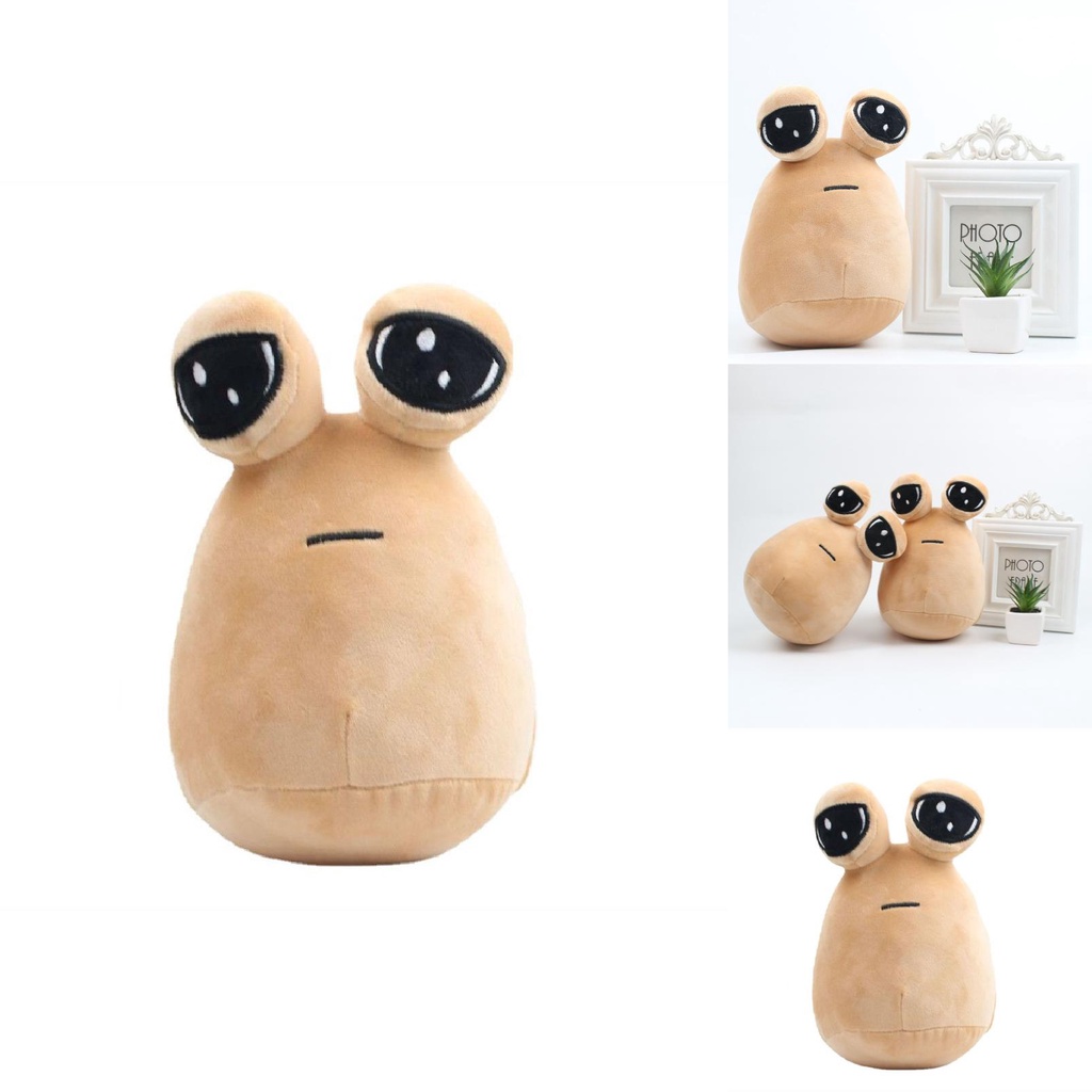 【Ready Stock】22cm Game My Pet Alien Pou Plush Toy Furdiburb Emotion ...