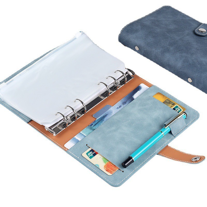 multi-functional storage notebook - 6 Hole Binder Pockets Plastic ...