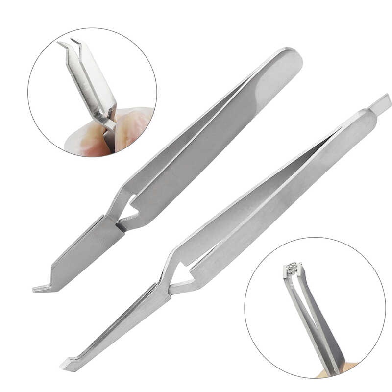 Dental Orthodontic Stainless Steel Bracket Positioning Forceps Buccal ...