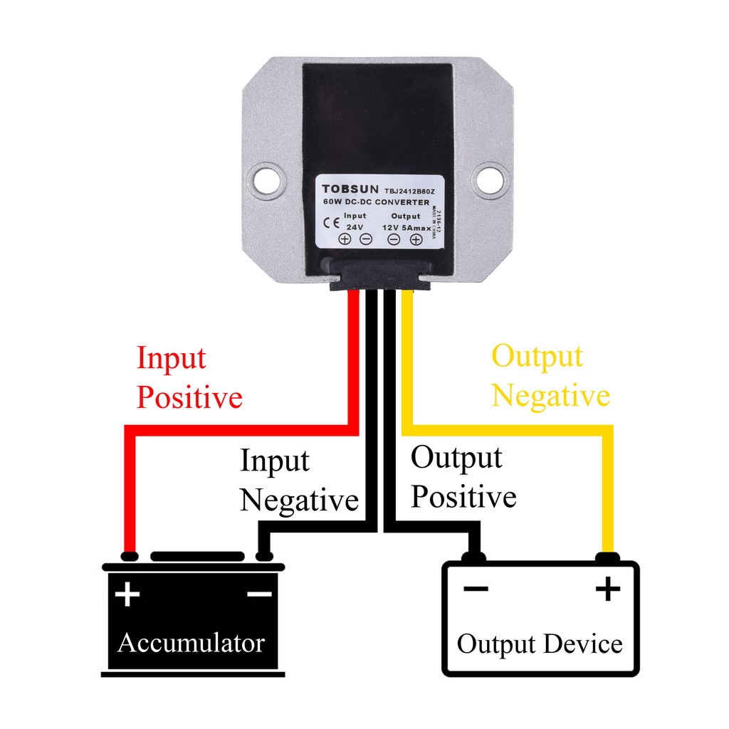 IVYARD Konverter DC DC 12 Volt zu 24 Volt 19V 20A-1A Boost Step-up Netzteil Spannungsregler for Auto-Laptop-Ladegerät