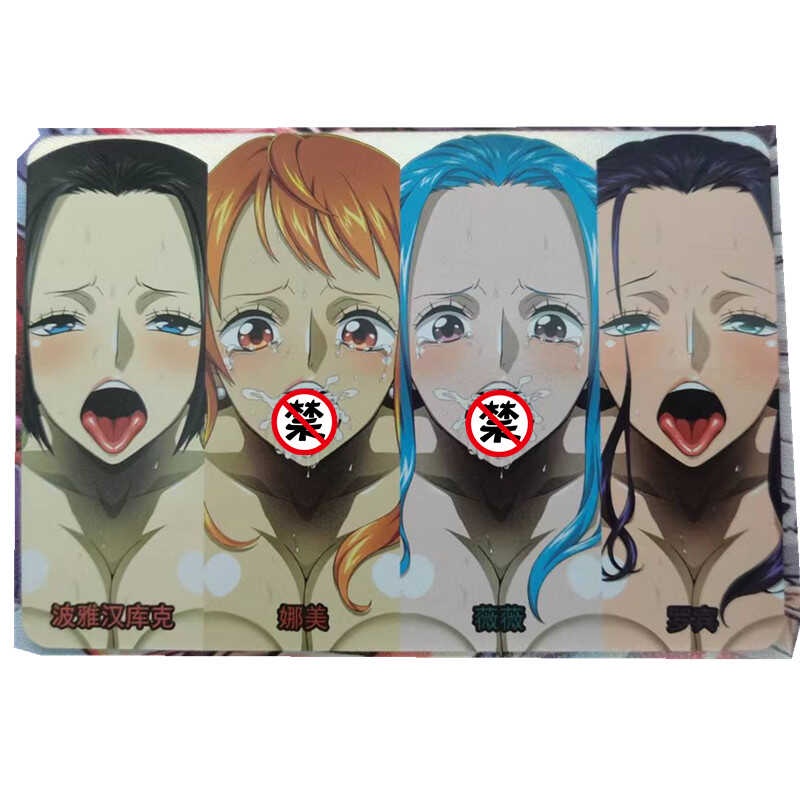 Anime One Piece Nami Robin Han ACG DIY Girls Nude Sexy Adult Game