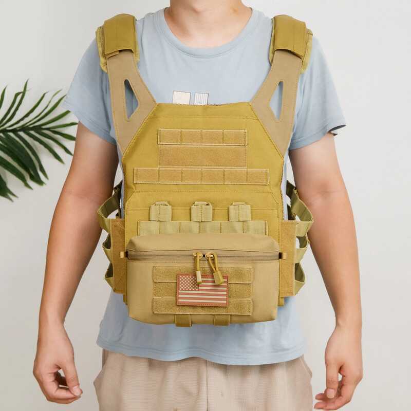 Tactical Vest Chest Rig Dangler Drop Pouch FC JPC CPC LBT D3CR 3 4 ...