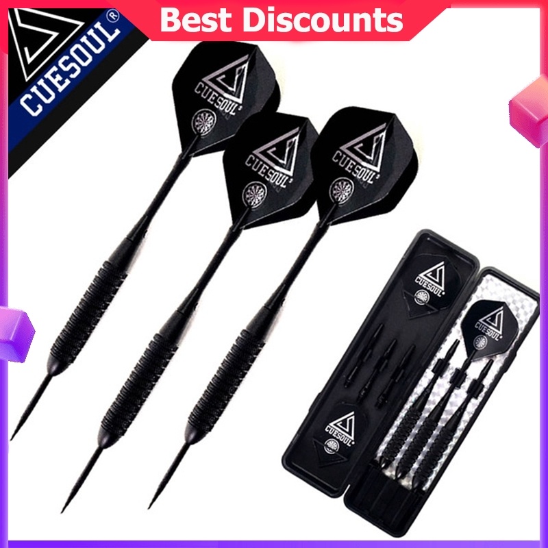 CUESOUL 24g 16cm Professional Steel Tip Darts Pin With Brass Barrel And