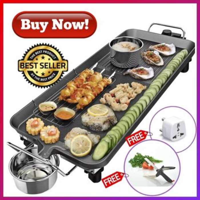 HIGH QUALITY Electric BBQ Samgyupsal at Home / Samgyupsal Grill Pan Set
