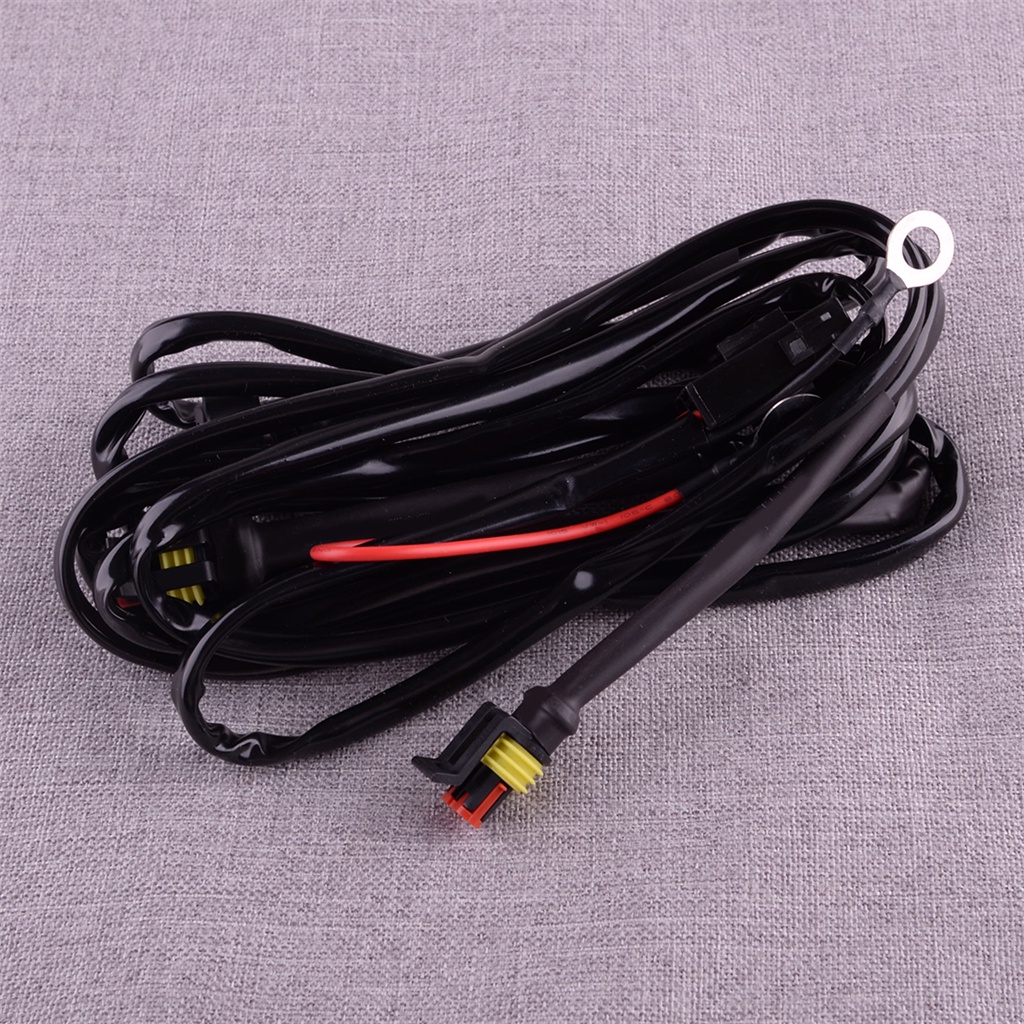 LED Fog Light Headlight Wiring Harness Wire On/Off Switch Fit For BMW ...