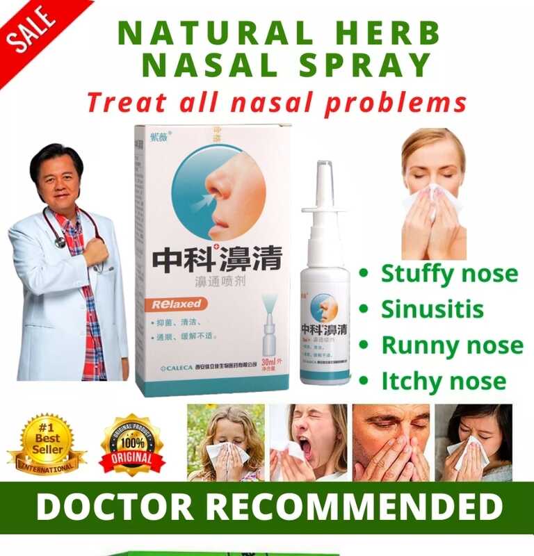 100% ORIGINAL Nasal Comfort Nasal Spray Sinusitis Spray Chronic ...