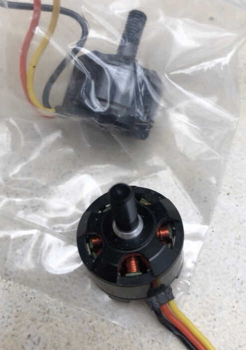 1806 RC model aircraft brushless motor kv1500 maliit na maayos na ...