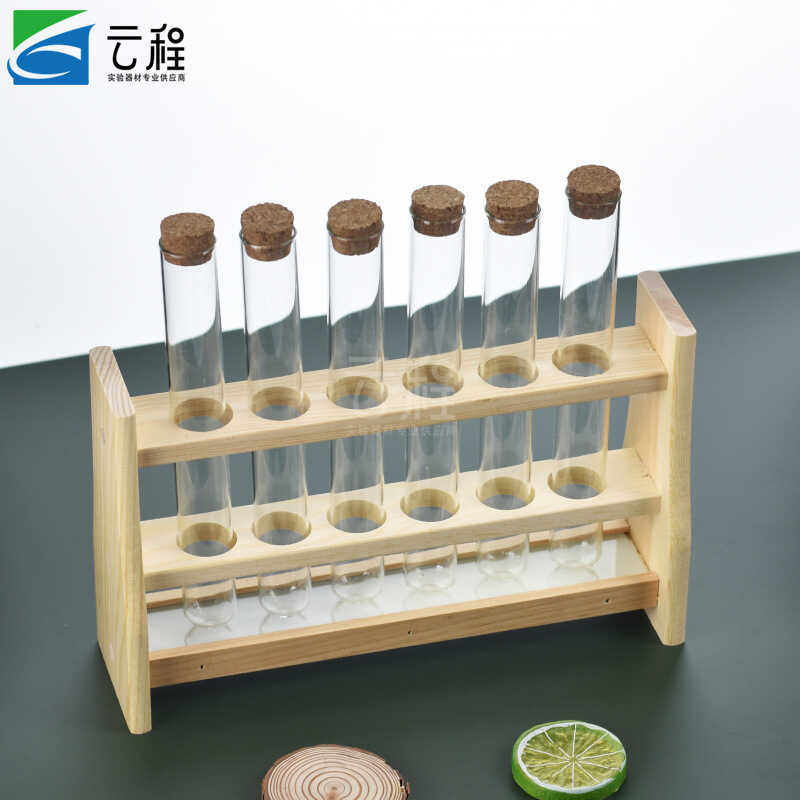 Colorimetric Tube Wooden Rack Tube Rack 6/12 Pieces 20/25/30 * 150/200 ...