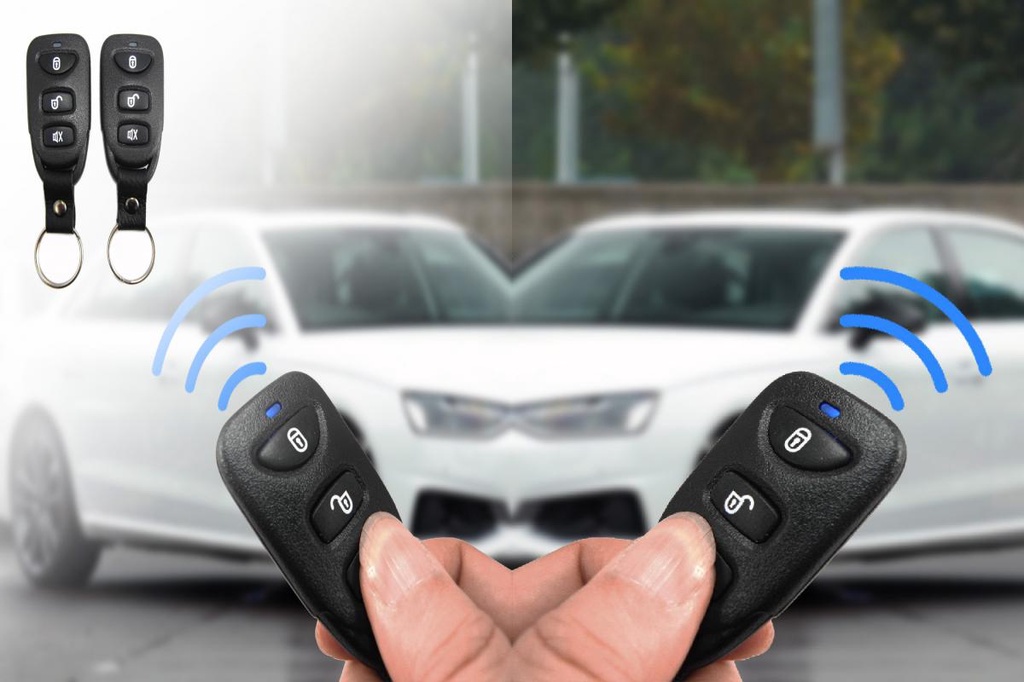 SOU_ Automatical Lock Auto Car Alarm for Vehicle Keyless Entry Security
