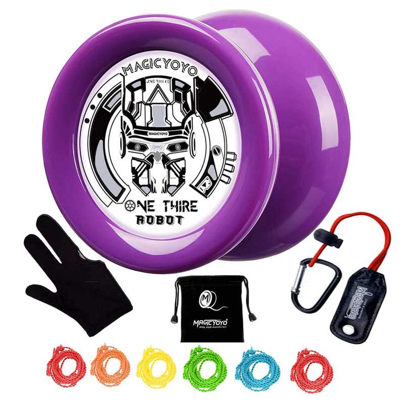Yoyo Yoyo D3 réactif pour enfants, yo yo en plastique professionnel durable pour débutants, yo