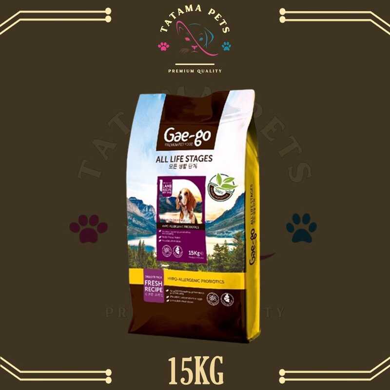 GaeGo Premium Dog Food Lamb 15Kg All Life Stages Breeder Pack Budget