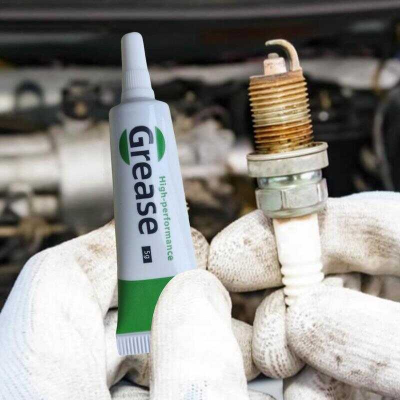 Spark Plug Silicone Grease 10Pcs Spark Plug Insulating Grease