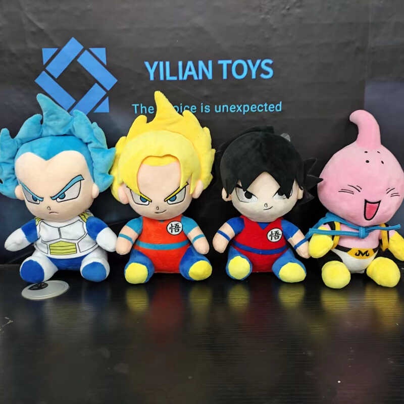 2023 New Arrival Dragon Ball Son Goku Vegeta IV Min Buu Ragdoll Cute ...