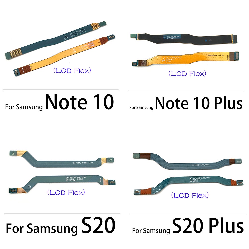 Main Flex Cable For Samsung Note 10 Lite Note 20 S10 Plus S20 Fe Ultra ...