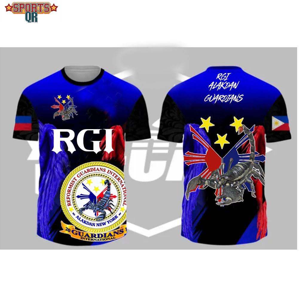 (QR SPORTS) RGI ALAKDAN GUARDIANS tshirt | Shopee Philippines