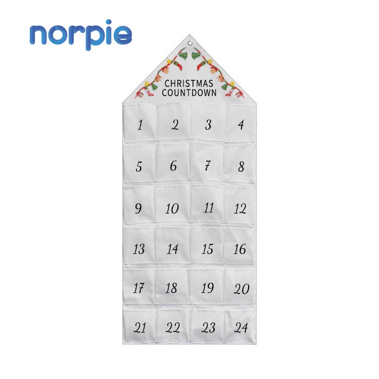 Personalized Blank Fabric Calendar Sublimation Christmas Advent