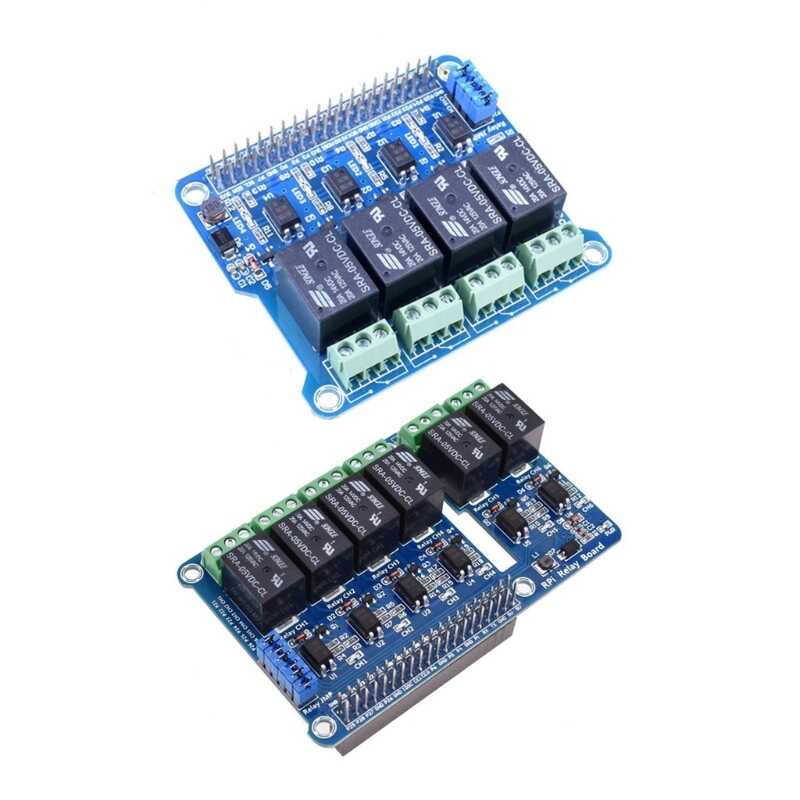 Development Board Relays Power Control Module na may LED para sa RPi A+ ...