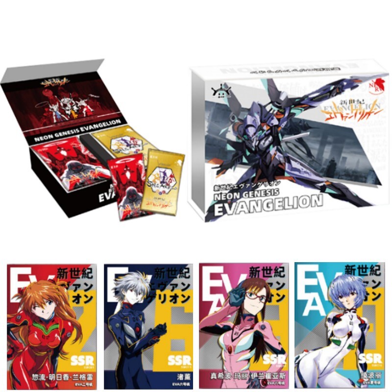 EVA CARD PARTY 1st Meon Genesis Evangelion Mistery Box Anime Figure ...